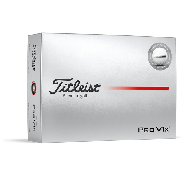 Titleist Pro V1X Enh Alignment 2025 White
