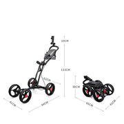 PGM Four Wheel Trolley