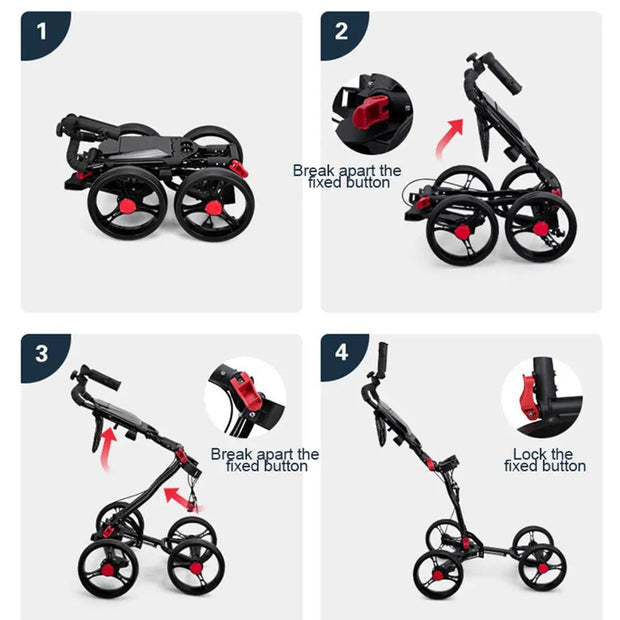 PGM Four Wheel Trolley