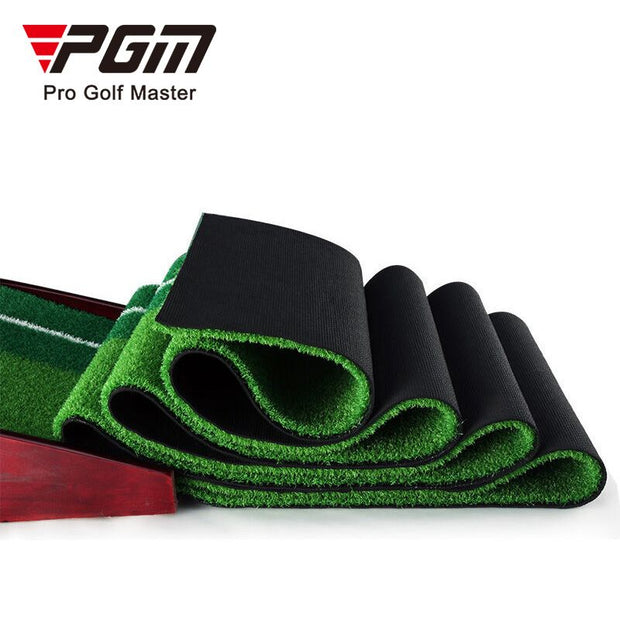 PGM Premium Wooden Putting Mat